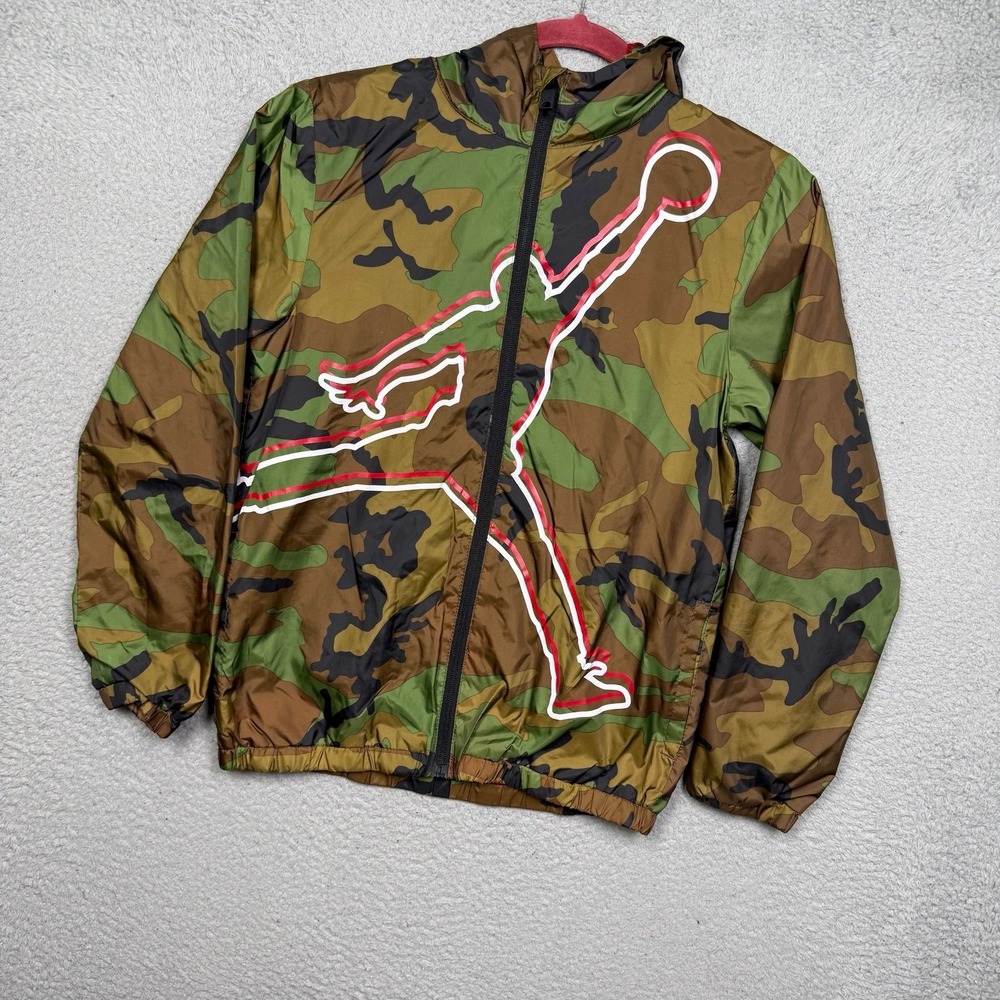Kids Jordan‎ Camo Windbreaker Jacket